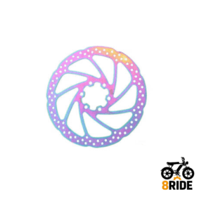 203 mm Regenboog Remschijf – CNC-gefreesd & High Performance