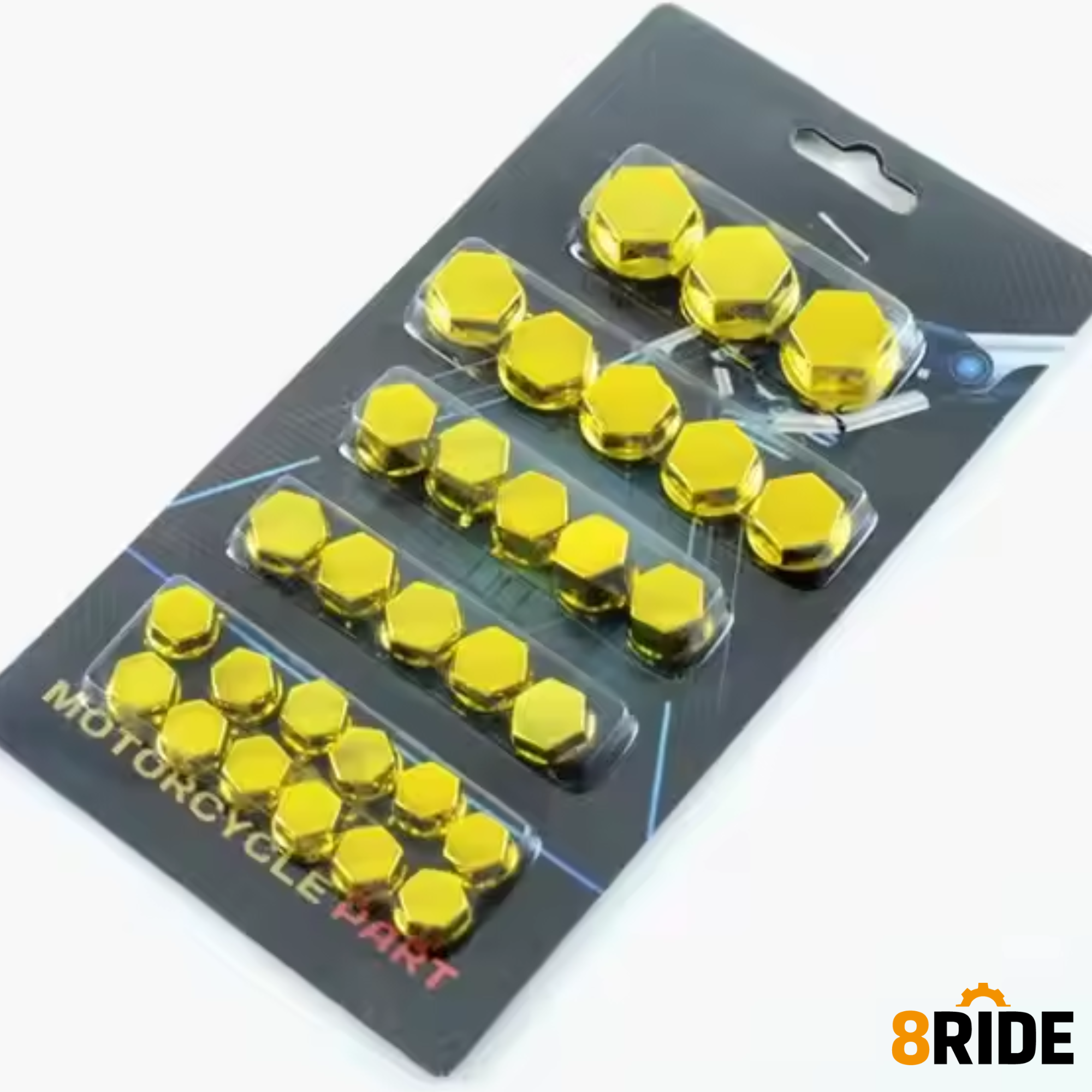 ABS Fairing Bolt Kit – Universeel voor E-bike/Fatbike & Motorfiets - Afbeelding 2