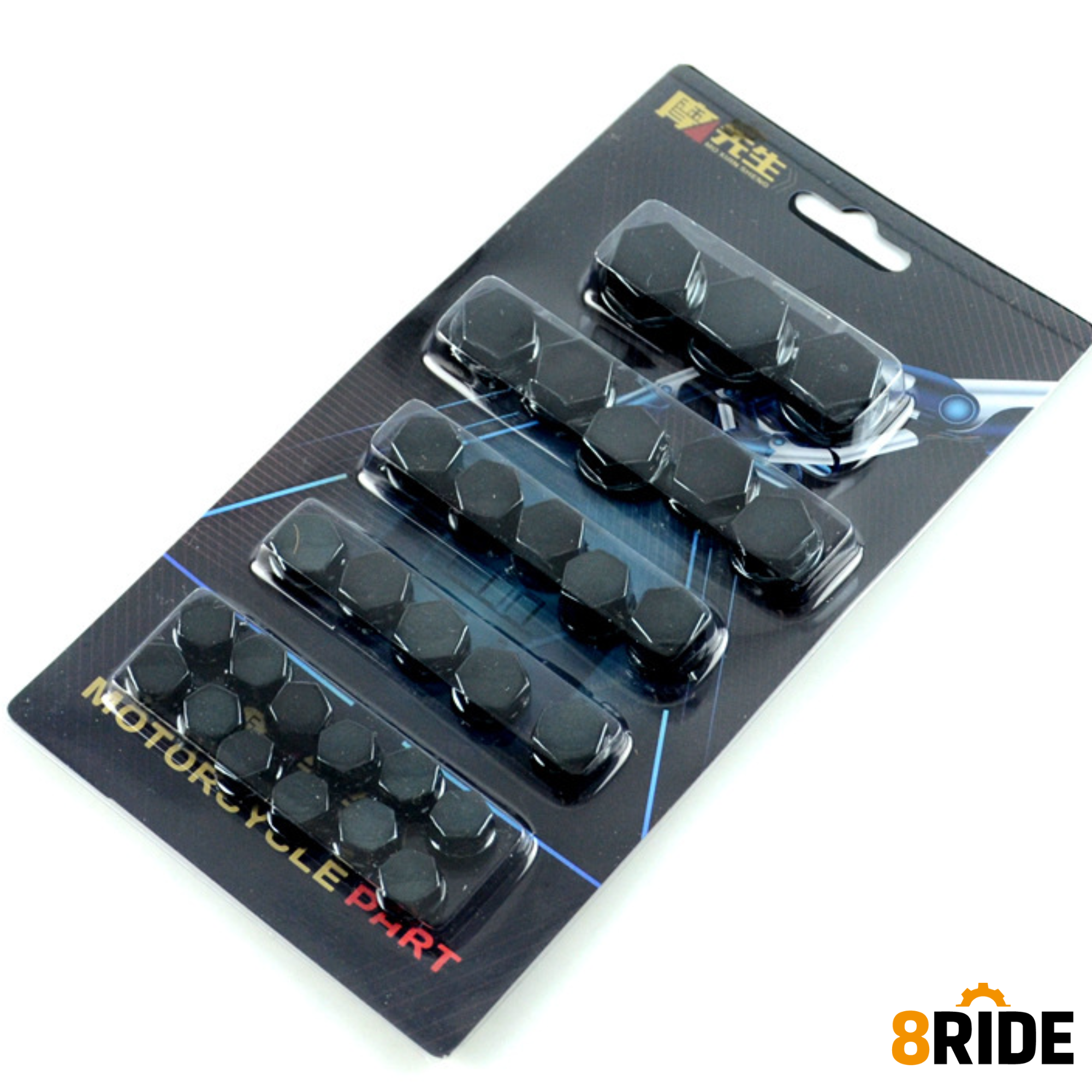 ABS Fairing Bolt Kit – Universeel voor E-bike/Fatbike & Motorfiets - Afbeelding 4