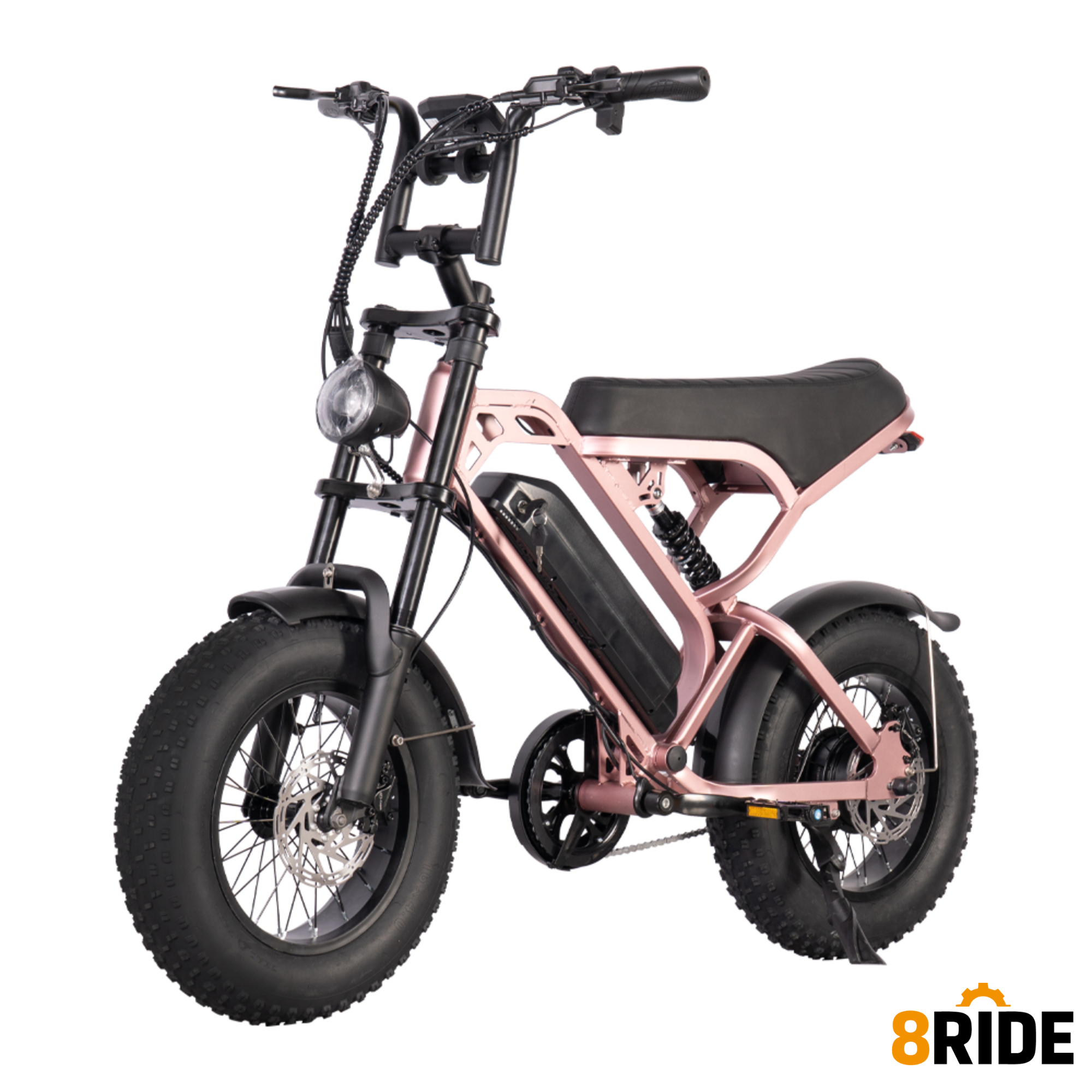 V20 Mini E-bike 16" – Compact, Snel & Praktisch rose