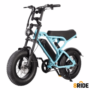 V20 Mini E-bike 16" – Compact, Snel & Praktisch blauw