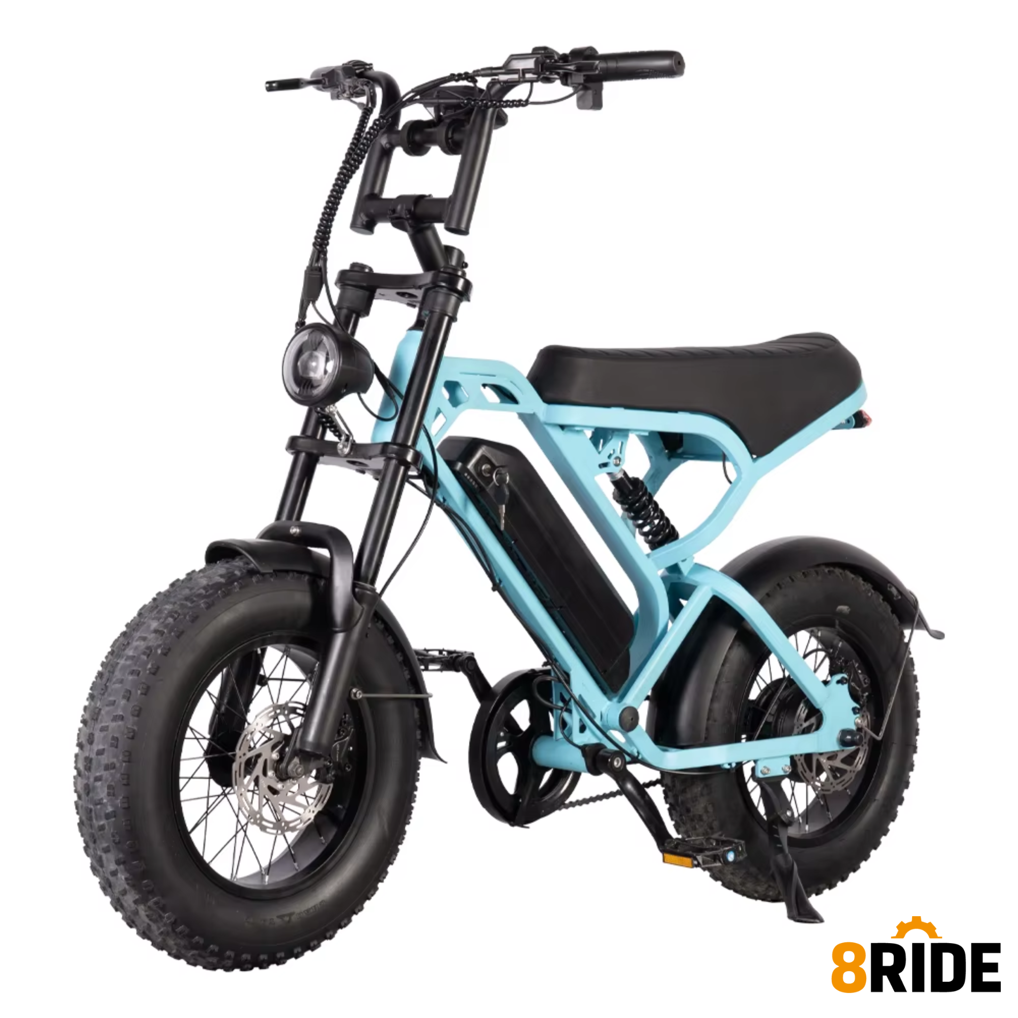 V20 Mini E-bike 16" – Compact, Snel & Praktisch blauw