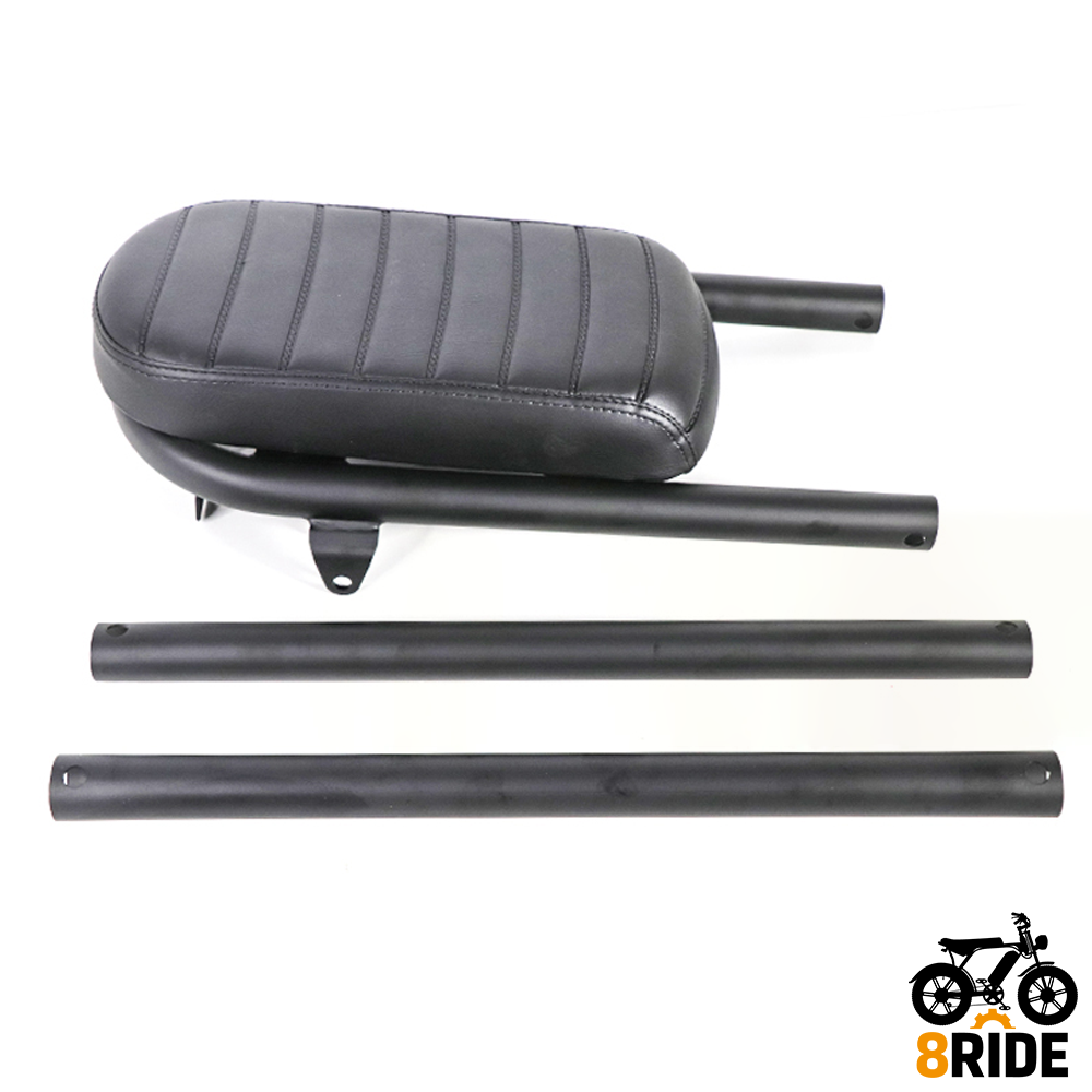 OUXI V8 Passenger Seat met Drager – Extra zitje voor tweede passagier op fatbike