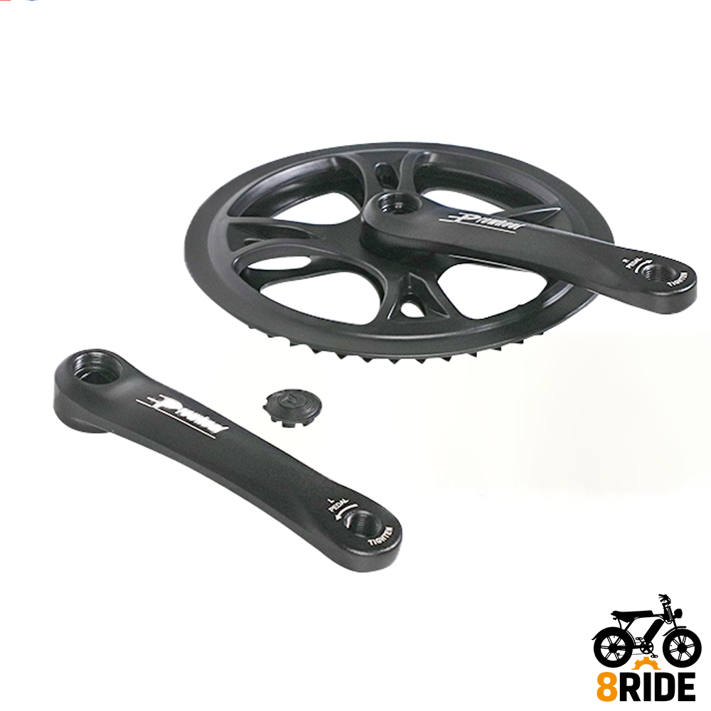 OUXI V8 Prowheel Aluminium Crankset – Originele crankarmen voor 20″ fatbike | V8 e-bike reserveonderdeel